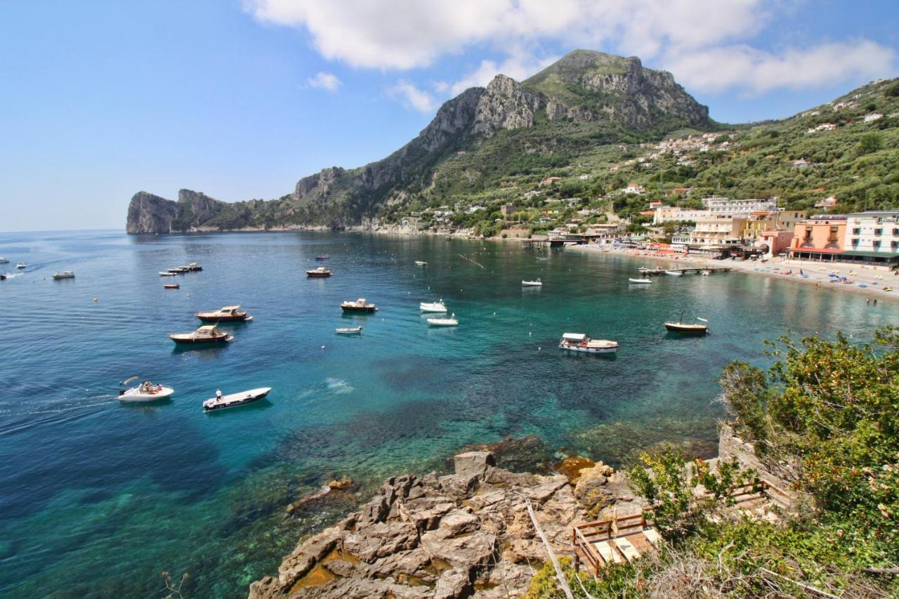 Ferienwohnung Mimi Sul Mare Massa Lubrense Exterior foto